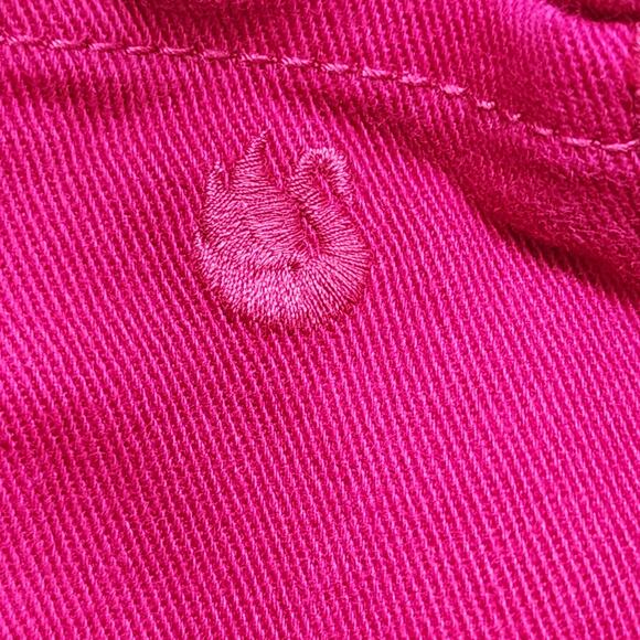 Gloria Vanderbilt Jeans Womens 12 Pink Amanda High Rise Cuffed Capri Stretch - Picture 3 of 15